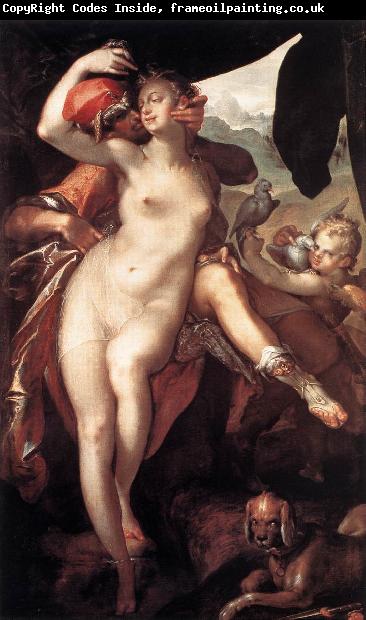 SPRANGER, Bartholomaeus Venus and Adonis f
